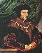 Hans holbein the younger Portrait of Sir Thomas More, oil